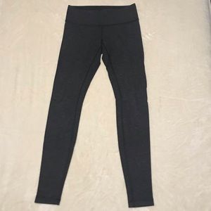 Lululemon Striped Wunder Under Leggings